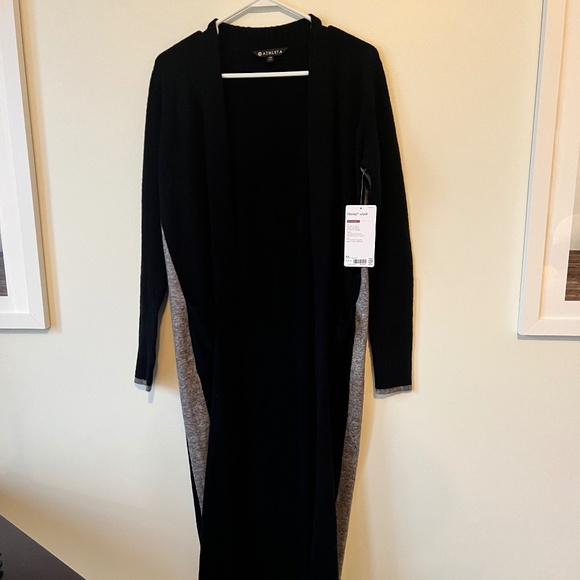 New Athleta Transit Wrap long duster sweater size xsmall - Picture 1 of 7